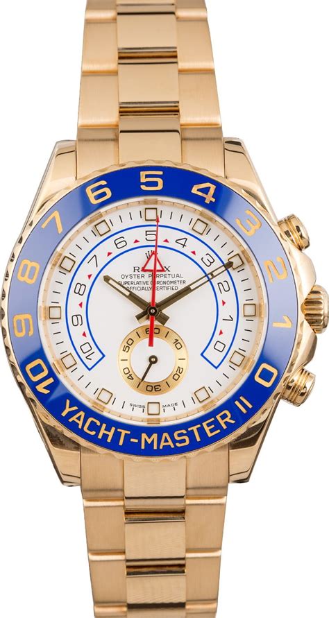 rolex yacht master ii 18k gold|yacht master Rolex price.